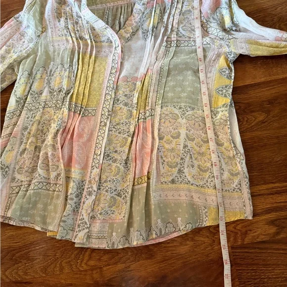 Ruby Rd. Multicolor Patchwork Blouse - Picture 4 of 5